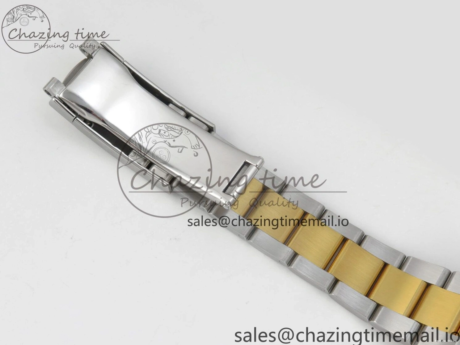 0101 TravelReady DateJust 36 SS YG ARF 1:1 Best Edition 904L Steel White Dial YG Roman on Oyster Bracelet SH 99